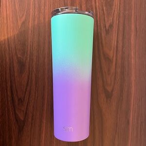 Simple Modern Purple/Turquoise Ombré 28oz Tumbler